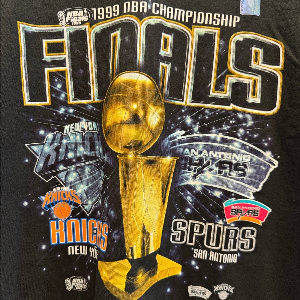 NBA Black and Gold Finals Commemorative T-Shirt - Picture 2 of 5